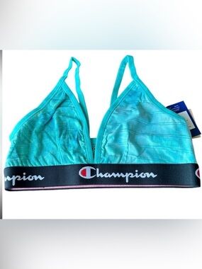 New Champion Aqua Blue Tie Dye Sports Bra/Bralette